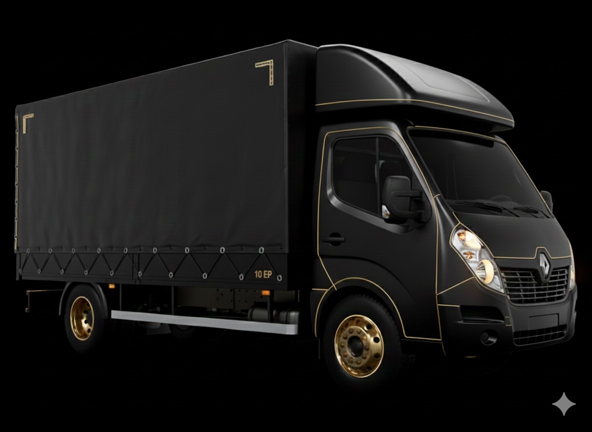 Samochód dostawczy bus do transportu ekspresowego KODA Logistics Group